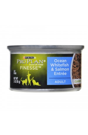 PRO PLAN Adult Cat Ocean Whitefish & Salmon Classic  85g x 24	