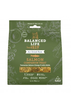 Balanced Life Air Dried Raw Salmon Cat Treat