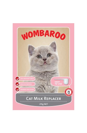 Wombaroo Cat Milk 215g
