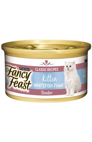 Fancy Feast Kitten Whitefish Feast 24 x 85g