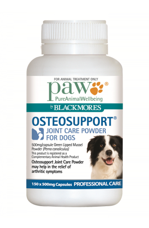 Paw Blackmores Osteosupport Joint Care Dog Capsules