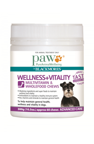 PAW Wellness & Vitality Multivitamin Chews 300g