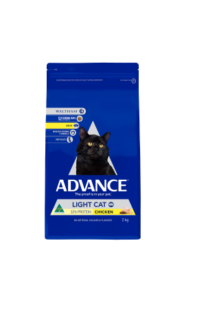 Advance Adult Light Dry Cat Food Chicken