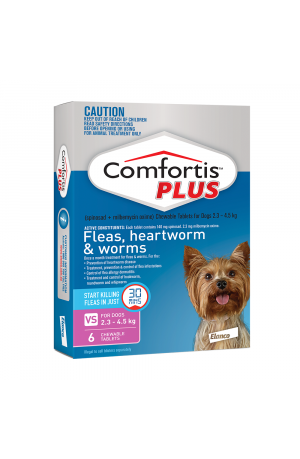 Comfortis Plus Extra Small Pink