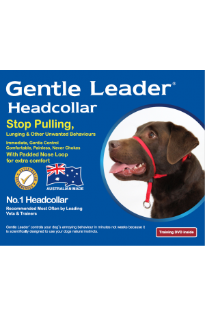 Gentle Leader Head Collar Red