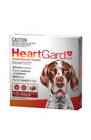 Heartgard Plus Large Dog Brown