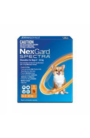 Nexgard Spectra For Very Small Dogs