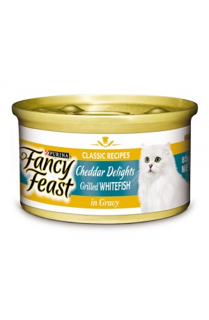 Fancy Feast Cheddar Whitefish 24 x 85g