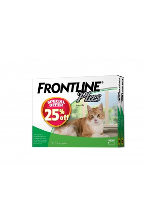 Frontline Plus for Cats 12pk