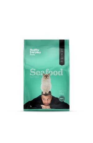 Healthy Everyday Pets Seafood Dry Cat Food 3kg