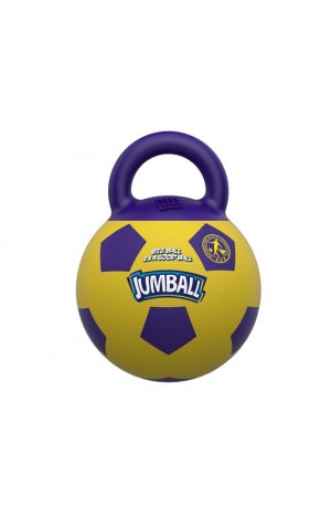 Gigwi Jumball Soccer Ball Yellow Purple