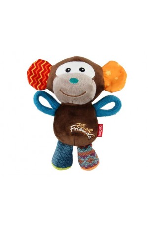 Gigwi Plush Multi Colour Monkey