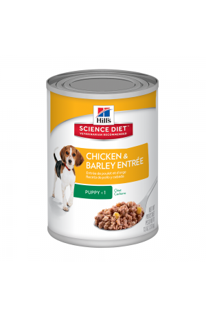 Hill's Science Diet Puppy Entree Chicken Barley Cans