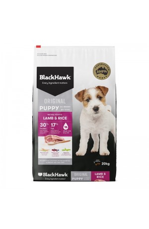 Black Hawk Puppy Lamb & Rice 3kgs