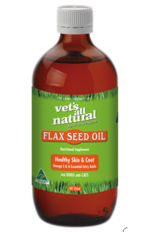 Vets All Natural Flax Seed Oil 500mL