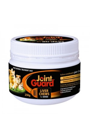 Joint Guard Liver Chews for Dogs 250g