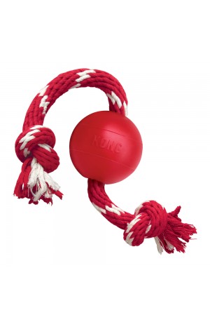 Kong Ball with Rope Small 