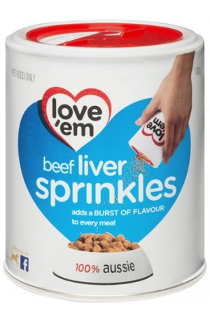 Love Em Liver Sprinkles 100G