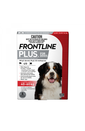 Frontline Plus For Extra Large Dogs Red