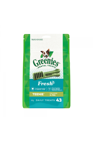  Greenies Freshmint Dog Treat 340g Teenie
