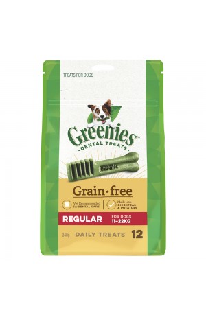 Greenies Dental Treats Grain Free Regular