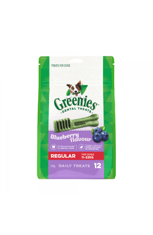 Greenies Dental Chews Blueberry Regular 340g