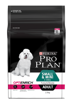 Pro Plan Fussy And Beauty Small Breed 2.5kg