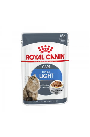 Royal Canin Cat Pouch ULTRA LIGHT 12x85g Gravy