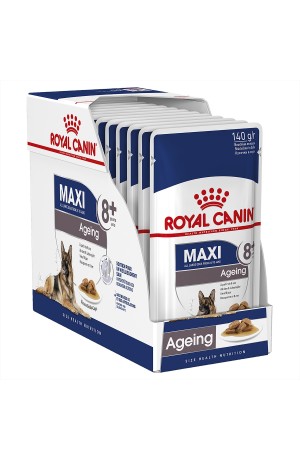 Royal Canin Maxi Ageing Gravy 10 x 140g