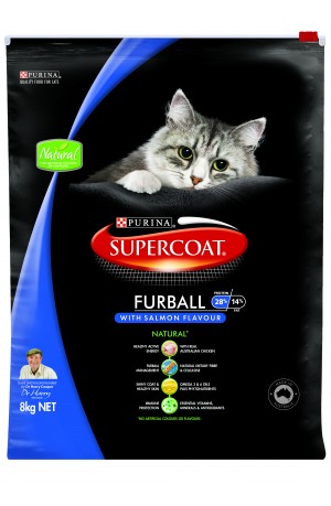 Supercoat Cat Adult Furball 8kgs