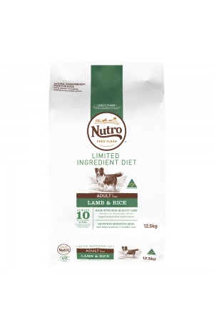 Nutro Limited Ingredient Lamb And Rice Adult