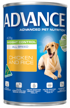 Advance Adult Weight Control All Breed - Chicken & Rice 12 Pack