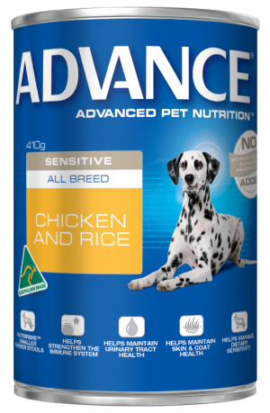 Advance Adult Sensitive All Breed - Chicken & Rice 12 Pack
