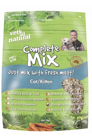 Vets All Natural Complete Mix for Cats/Kittens 5KG