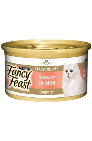 Fancy Feast Gourmet Savoury Salmon 24 x 85g